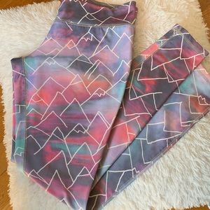 Unicorn tie-dye leggings 🦄